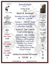 Qigong Workshop taught by Mark R. Reinhart
